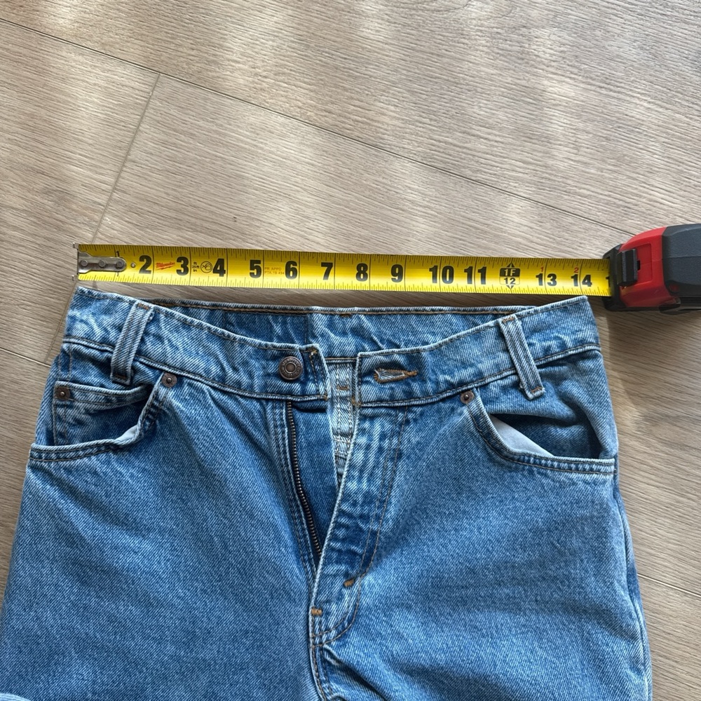 Levi's student orange tab 80s Straight Leg Jeans - Picture 7 of 8